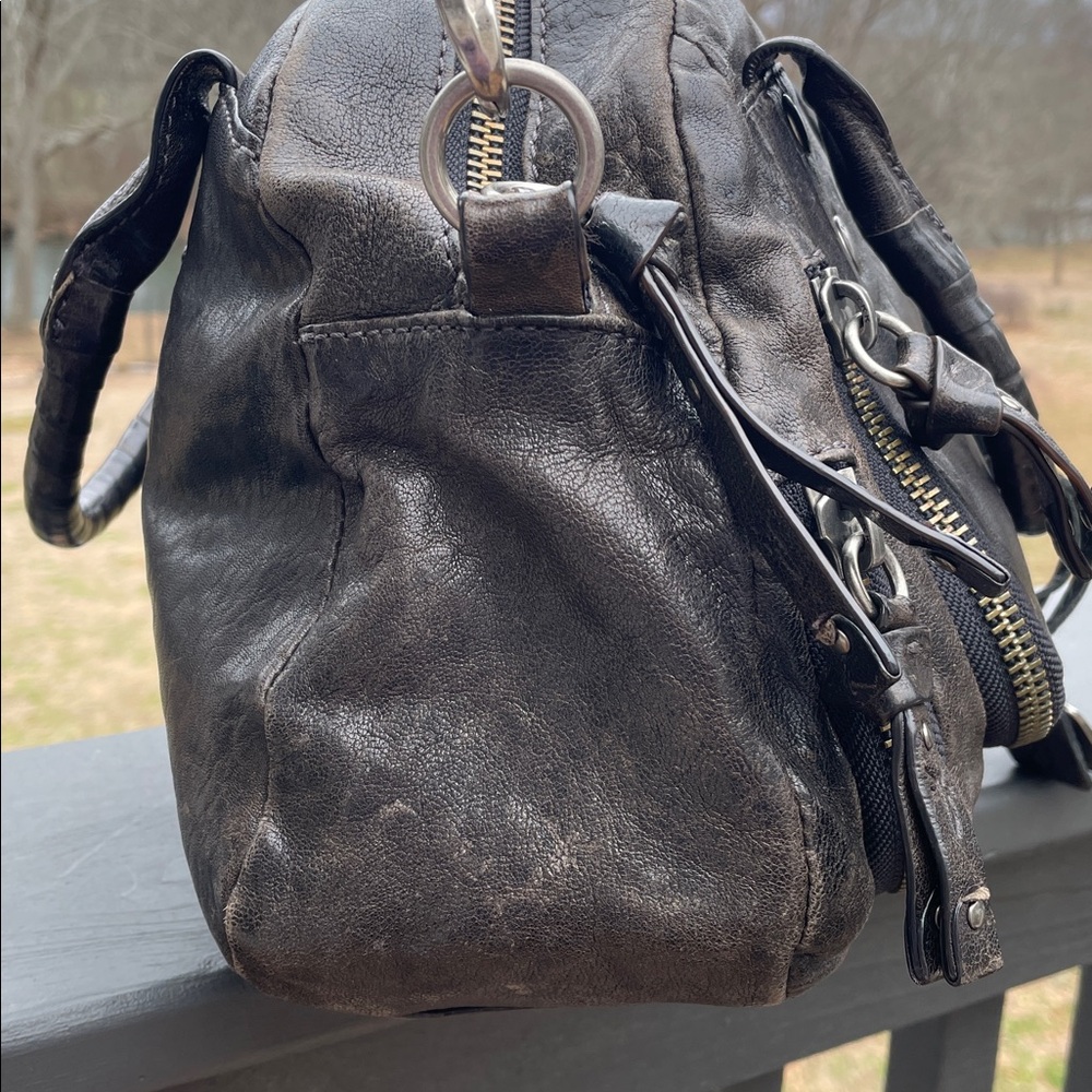 🖤🩶Frye Elaine Satchel Crossbody Bag - Picture 6 of 14